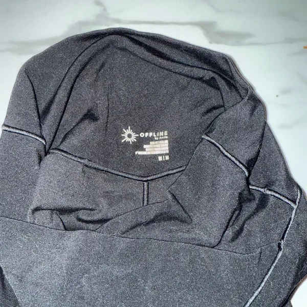 Aerie offline Black Women's Shorts size medium - Image 3