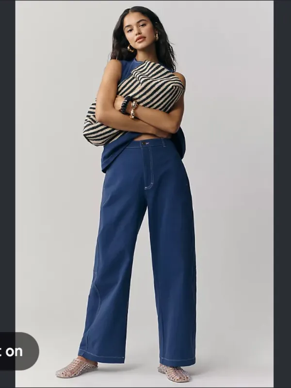 Anthropologie Maeve Curve Puddle Pants - Image 4