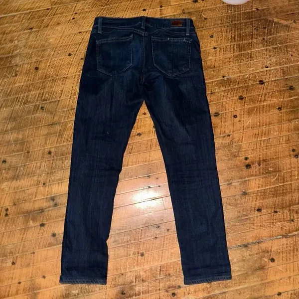 Paige Skyline Ankle Peg dark wash luxe 26 jeans - Image 5