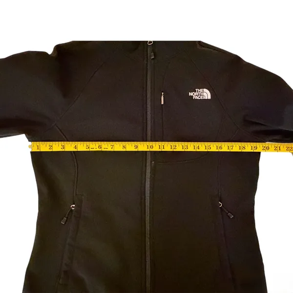 Women’s The North Face Black Fleece Lined Jacket Full-Zip Medium - Image 7