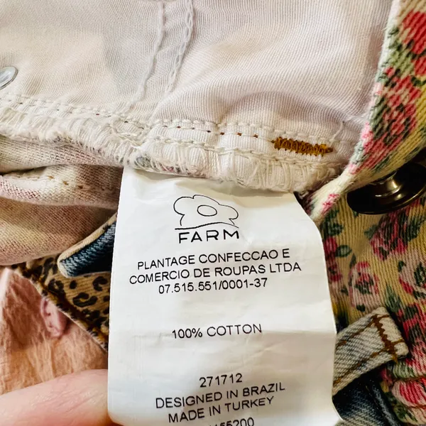 Farm Rio Floral Denim Shorts - Image 13