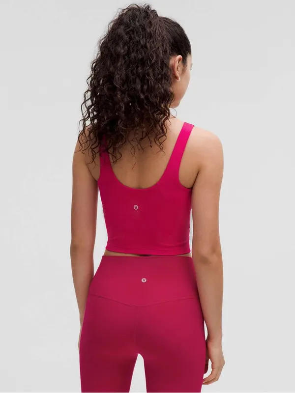 Lululemon Align Tank Top *Light Support, A/B Cup in Passionate - Size: 2 - Image 2