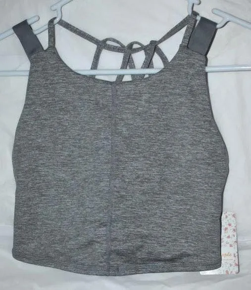 Free People Strappy Back Crop Top - Image 3