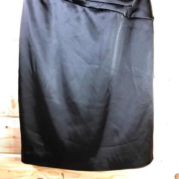 White House Black Market Black Strapless Dress - Image 5