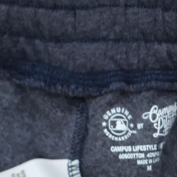 NWT Campus Lifestyle Atlanta Braves Fleece Shorts CL-MLB-SHORTS 2XL Navy Blue - Image 4