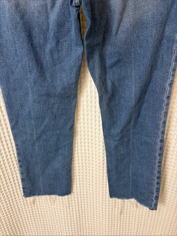 Abercrombie & Fitch Curve Love The Ankle Straight Ultra High Rise 27/4 - Image 6
