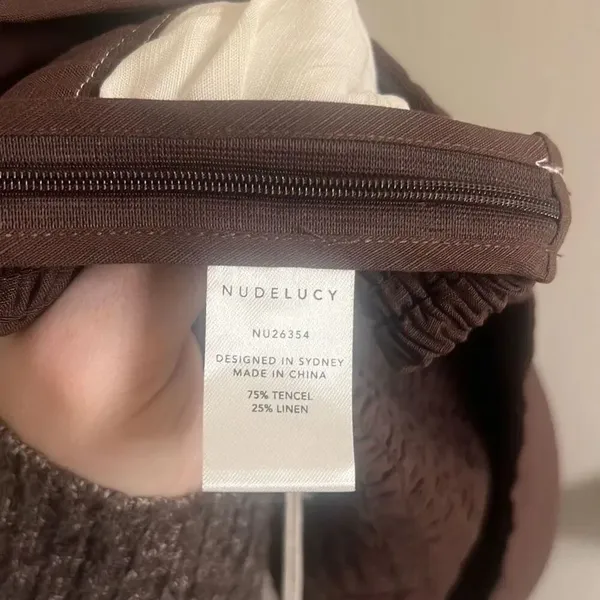 ✨Nude Lucy Serafin Bodice Espresso Sz Large Top✨ - Image 12