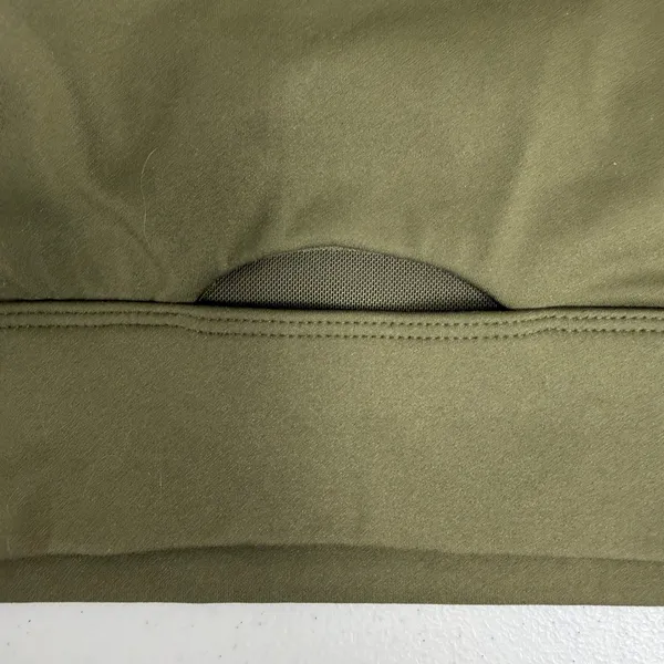 Savvi 2XL Solstice Bra Olive Green Sports Racerback Mesh Cutout F1-728-06-2X - Image 3