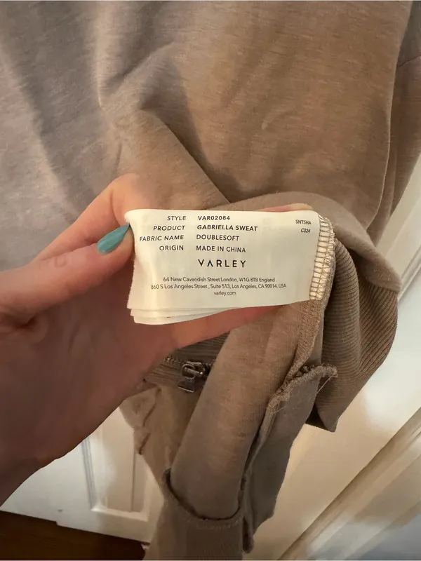 Varley Gabriella Sweat Doublesoft Medium - Image 5