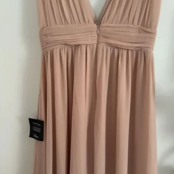 Lulu's Heavenly Hues Blush Maxi Dress NWT - Image 7