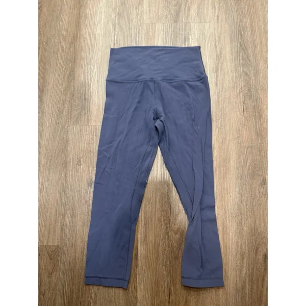 Lululemon‎ Align Gray Leggings Size 6 Crop - Image 3
