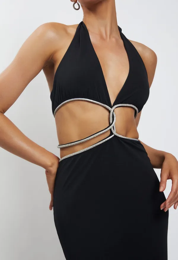 Meshki Nicha Dimante Cut Out maxi dress - Image 2