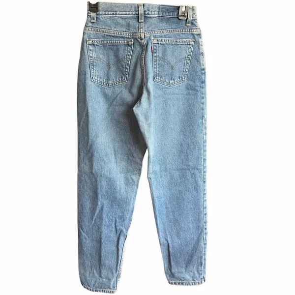 The Vintage Twin Levis‎ 550 Relaxed Fit Jeans Tapered Leg Size 6 - Image 2
