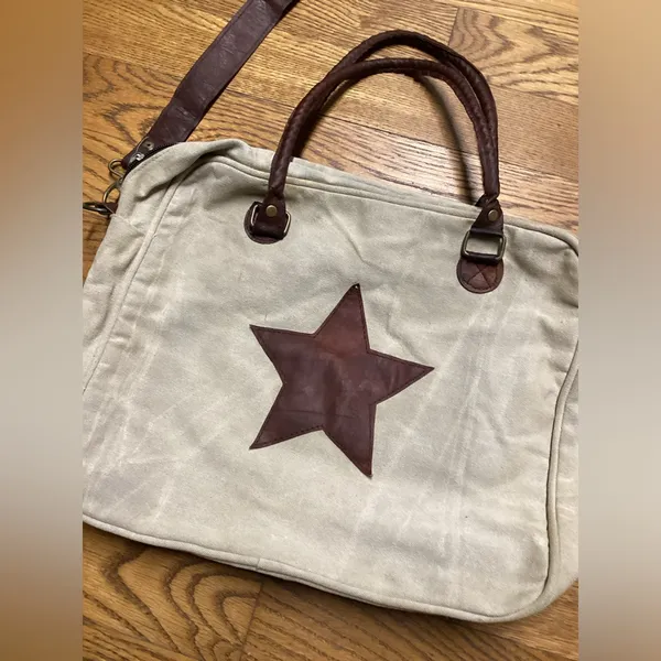 Primitive Star canvas purse/tote Bag - Image 3