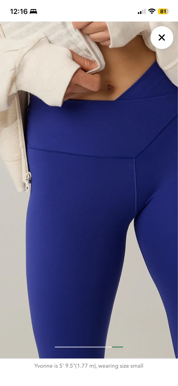 Aerie blue leggings - Image 5