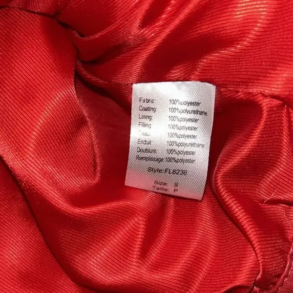Elan Red Faux Leather Puffer
Vest(Size Small) - Image 6
