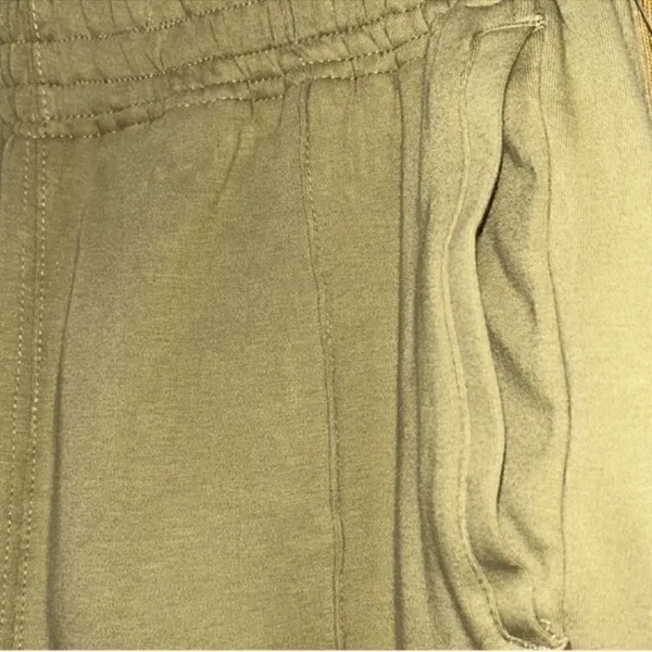 Free People Movement Baby Got Back Green Sweatpants(Size Small) - Image 8