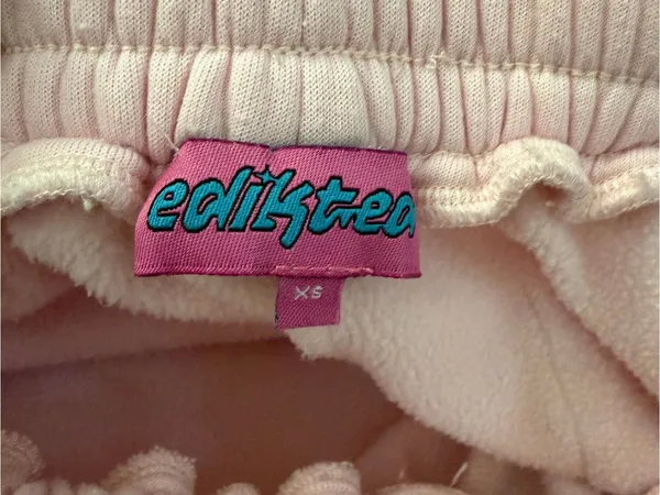 Edikted Claudette Baggy Ribbon Sweatpants Size Xs *WORN ONCE* - Image 5