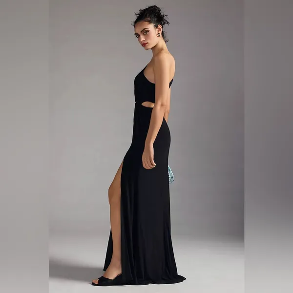 Mac‎ Duggal One-Shoulder Cutout Dress size 6 - Image 3
