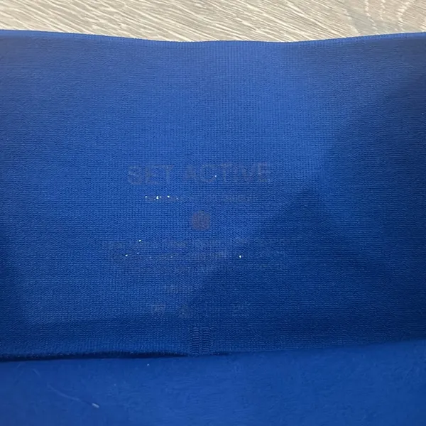 Set Active Sculptflex‎ Strike Blue Leggings Size XS - Image 4