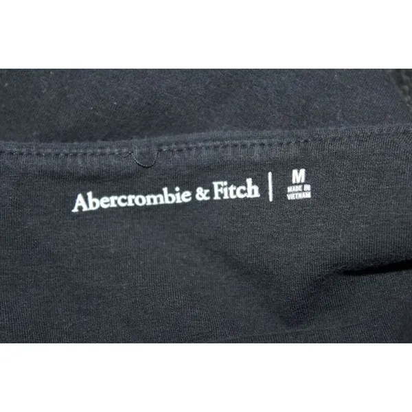 Womens Abercrombie & Fitch Black Sleeveless Square Neck Bodysuit Top Size Medium - Image 3