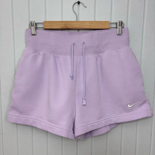 Nike Purple Athletic Shorts with Elastic Waistband‎ - Image 2