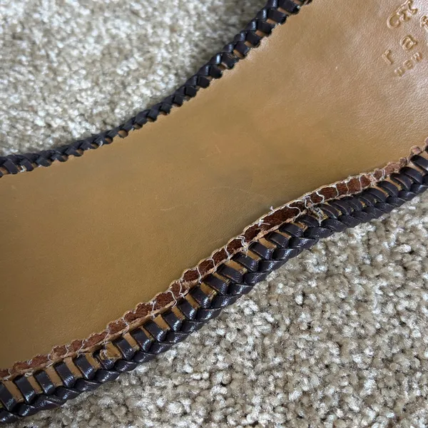 Rafē Leather Belt Brown - Image 5