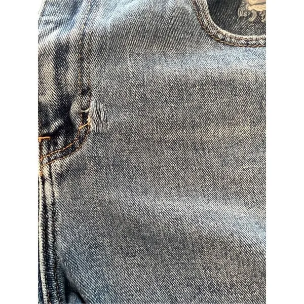 PACSUN distressed High rise mom shorts size 30 - Image 6