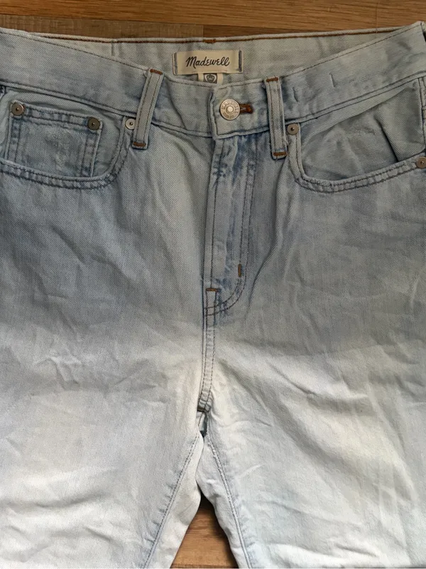 Madewell The perfect vintage Jean Sz 26 high rise light wash Straight-Leg Jeans - Image 4