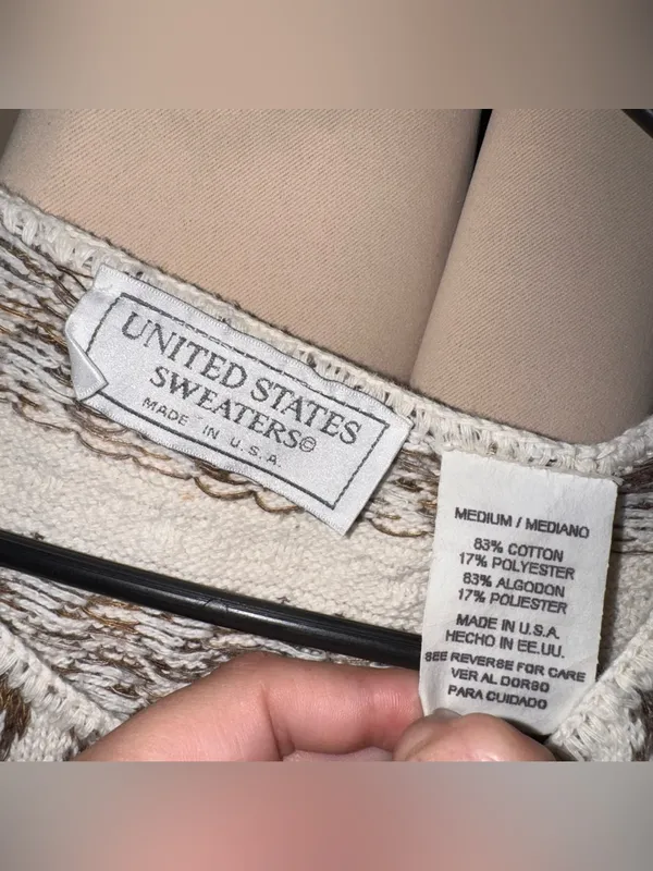 vintage united states sweaters cardigan - Image 3