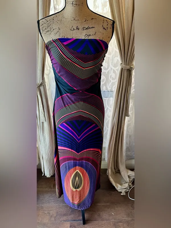 Forever 21 Strapless Maxi Dress Y2K - Image 2