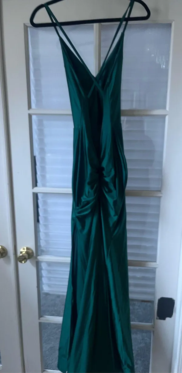 Jessica Angel Green prom dress - Image 2