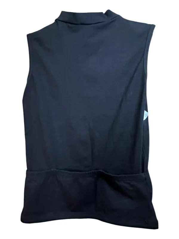 Canari Black Sleeveless Zip Performance Tank with Logo - Image 4