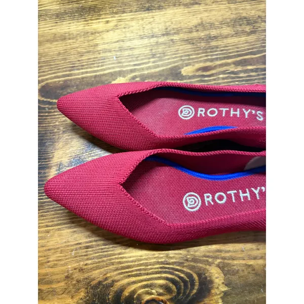 Rothy’s Red‎ Pointed Toe Flats Size 6 - Image 4