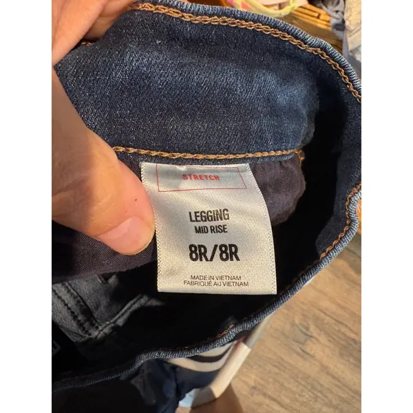 Express Mid Rise Legging jeans - Image 4
