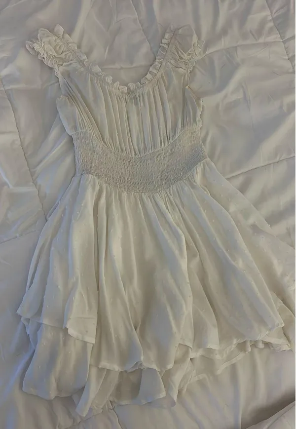 Urban Outfitters white romper S - Image 2