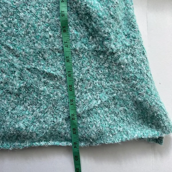 Free People BFF Cocoon Solid Crewneck Sweater Blue Size Large - Image 6