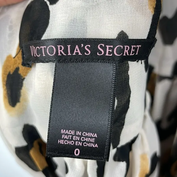 Victoria’s Secret Leopard Print Sleeveless Baby Doll Flowy mini dress Y2K size 0 - Image 8