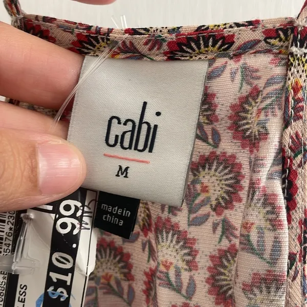 Cabi spaghetti strap top size medium - Image 3