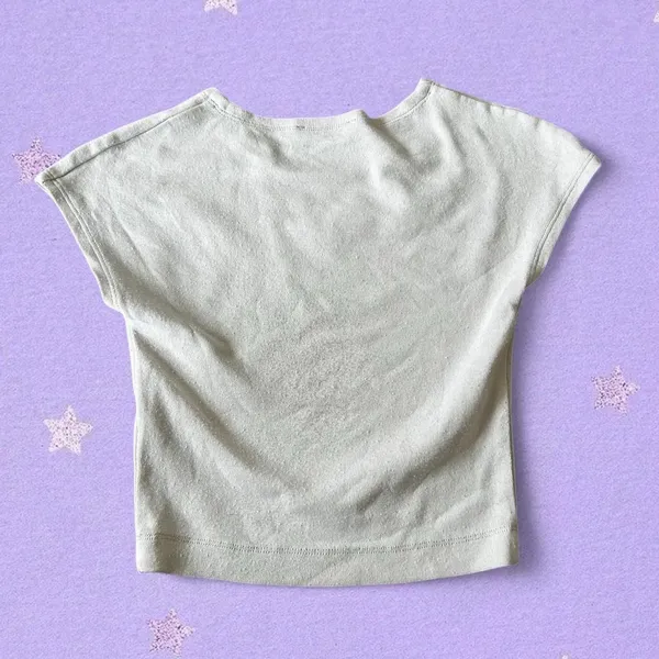 Zara Women's Cream Crop-top - Image 6