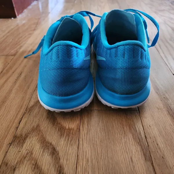 Nike Women's FS Lite‎ Run 2 Lace Up Running Sneaker Shoes Size 7.5 Blue Lagoon - Image 7