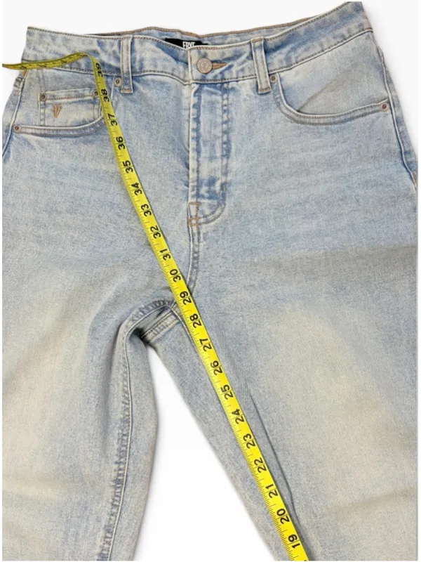 Women's Frye Straight Leg Jeans Size 4 Light Blue - Image 4