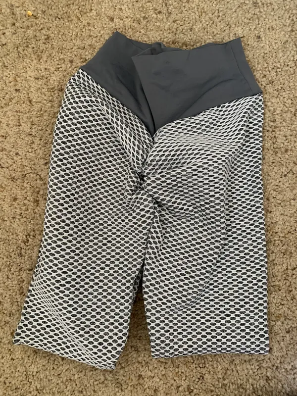 Grey Body Shaping Leggings Gray - Image 3