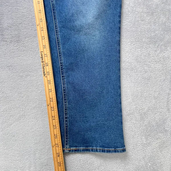 Frye Women's Jeans 10/30 Blue Denim Amari Wash High Rise Straight Leg Casual‎ - Image 8