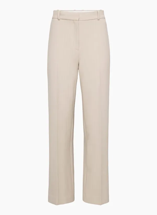 Aritzia Babaton Agency Pant Blk Strp Mt Pearl/Wht - Image 4
