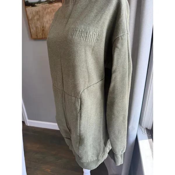 Gymshark Sosoft Mock-Neck Pullover Tunic Sweatshirt Large - Image 2