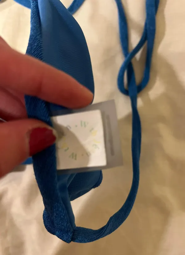 With Jean bikini top - Image 2