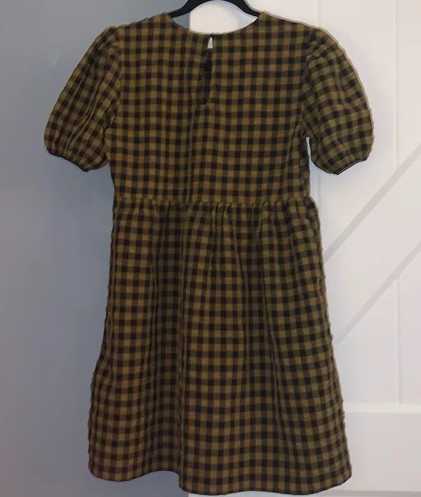 Wild Fable Target’s Brand checkered brown black dress. - Image 2