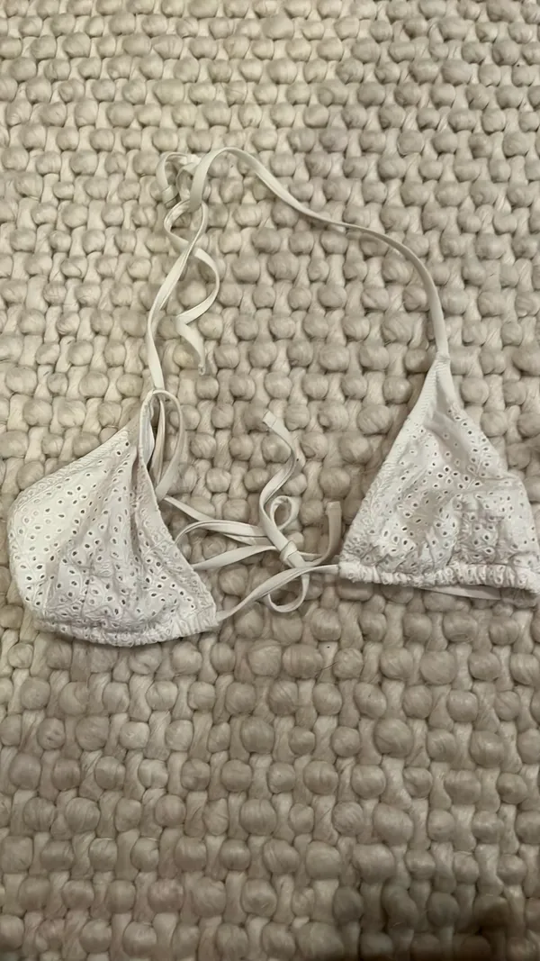 White J. Crew Eyelet Bikini Set - Image 7