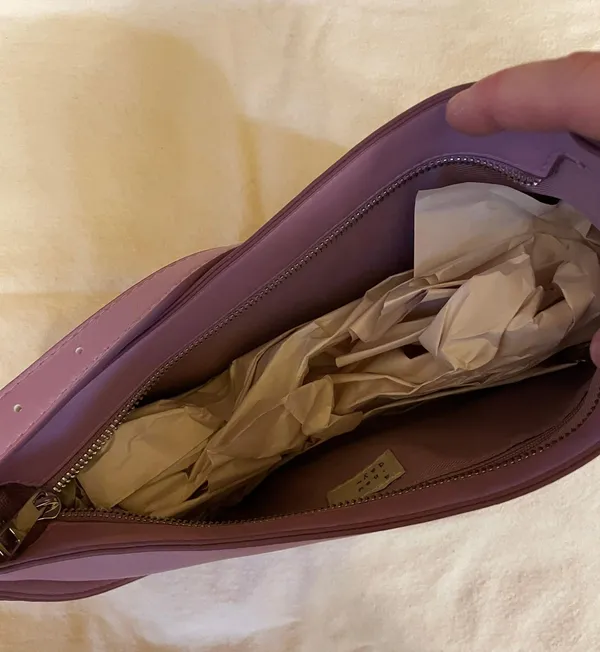 A New Day Asymmetrical Purple Handbag - Image 2